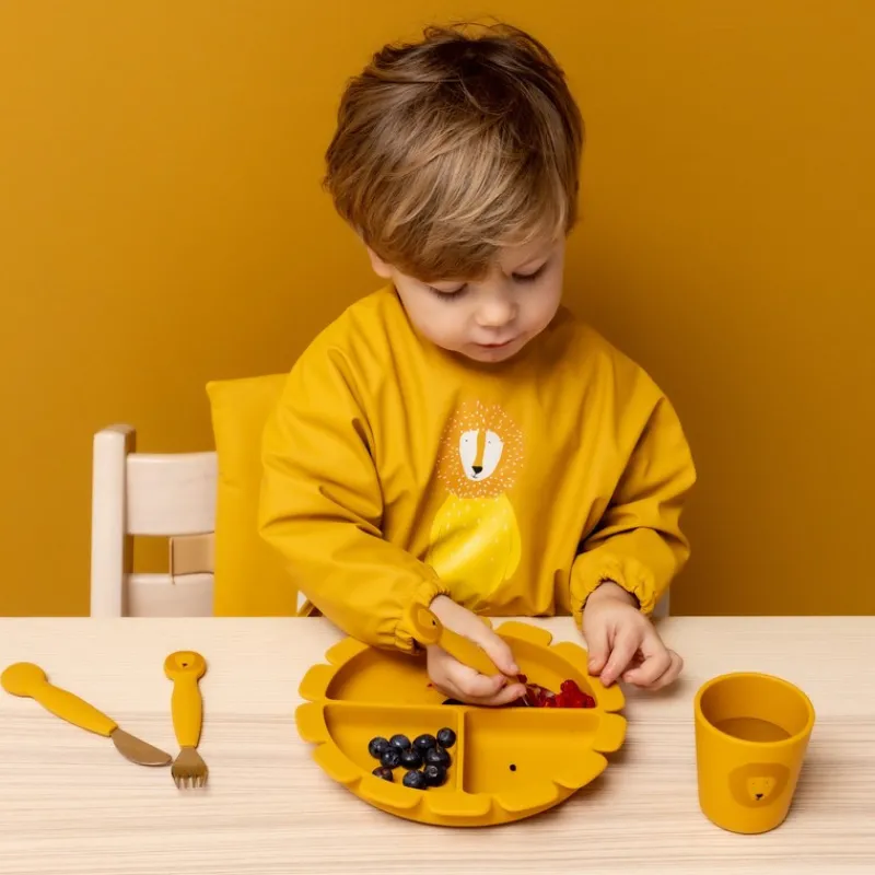 La Vaisselle Pour Enfant<Trixie Assiette compartiments silicone avec ventouse Mr Lion,