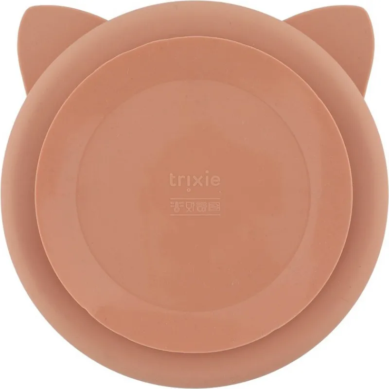 La Vaisselle Pour Enfant<Trixie Assiette compartiments silicone avec ventouse Mrs Cat,