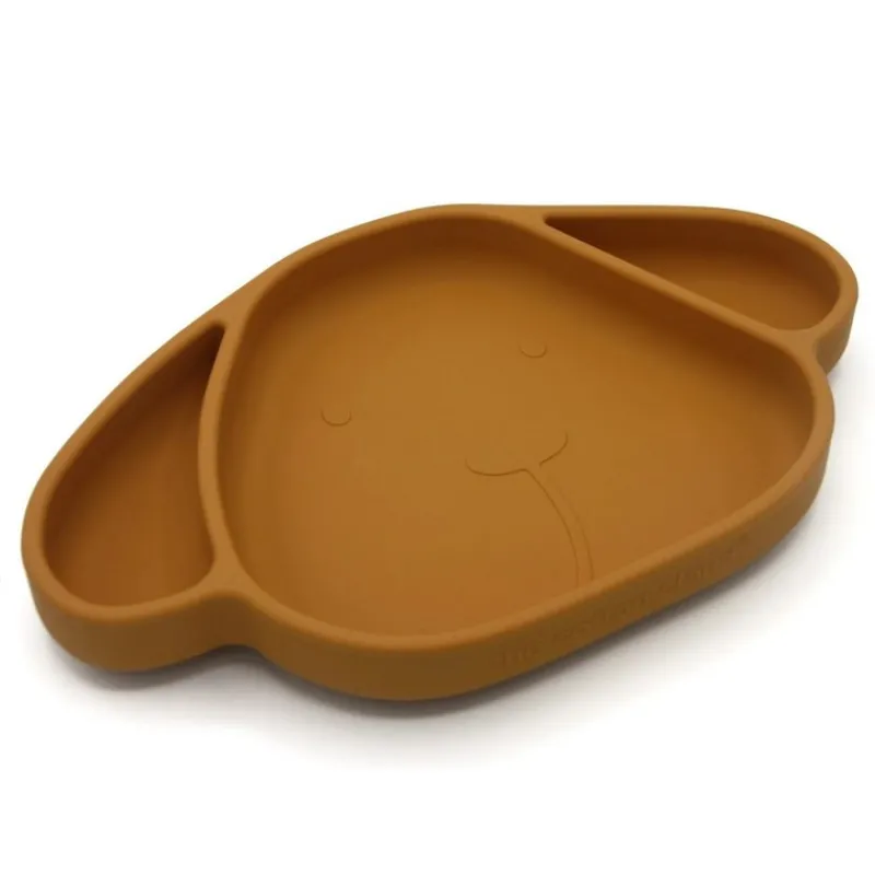 La Vaisselle Pour Enfant<The Cotton Cloud Assiette en silicone Chien,