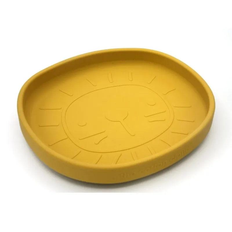 La Vaisselle Pour Enfant<The Cotton Cloud Assiette en silicone Lion,