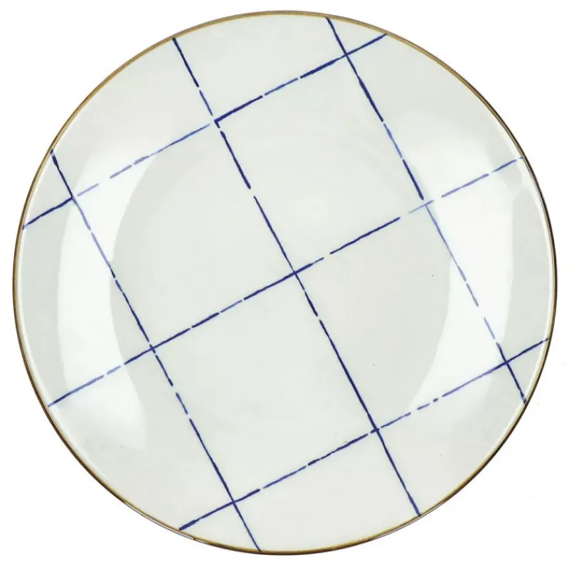 Les Assiettes Dessert | Les Assiettes Plates<Pomax Assiette plate Anafi Bleu,