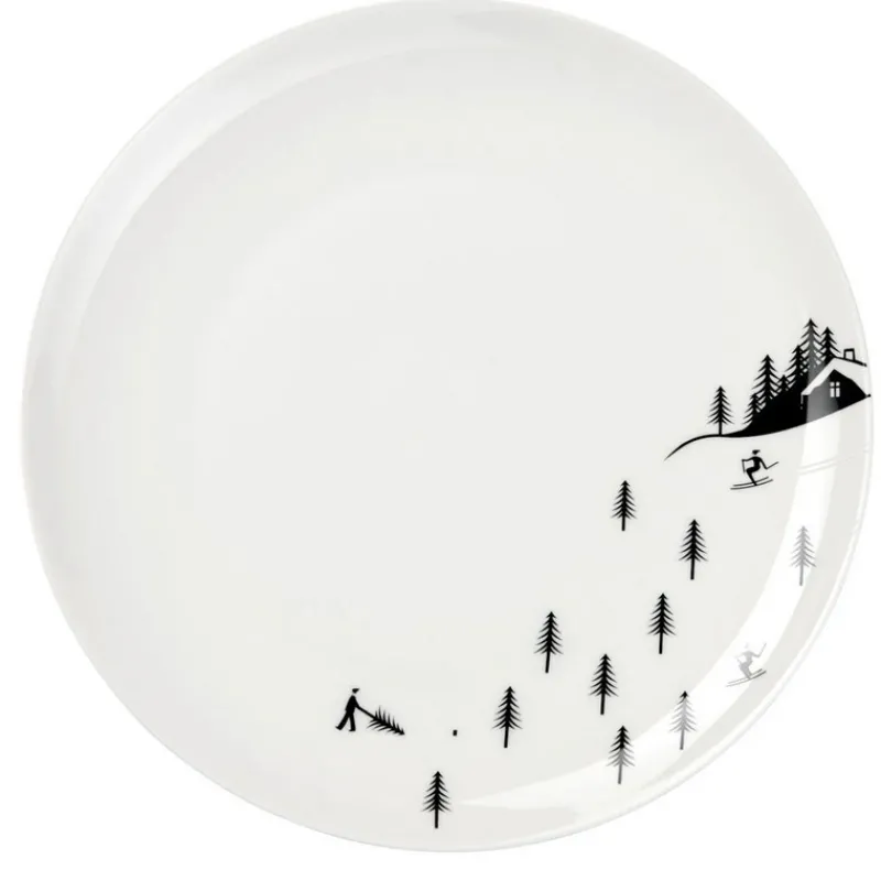 Les Assiettes Plates<ASA SELECTION Assiette plate Skiing,