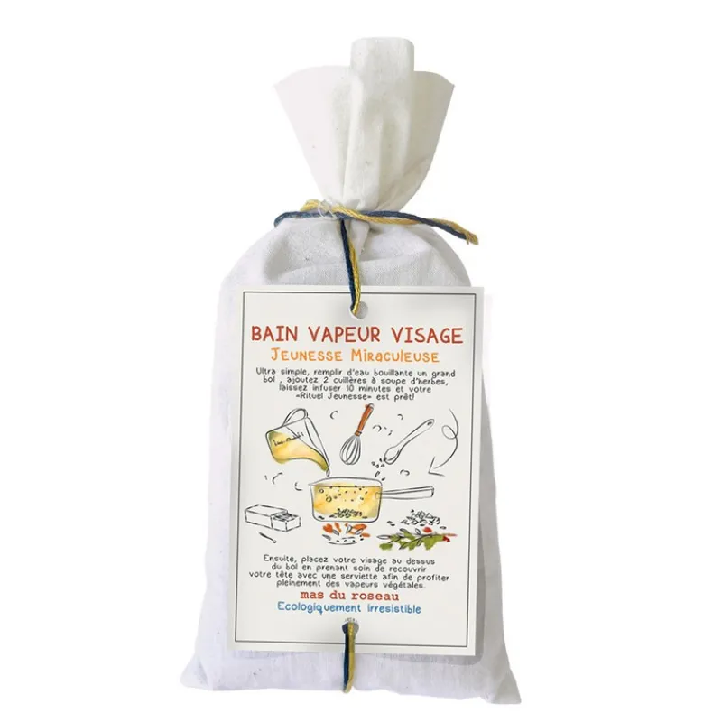 Les Soins<mas du roseau Bain de vapeur Visage Jeunesse Miraculeuse,