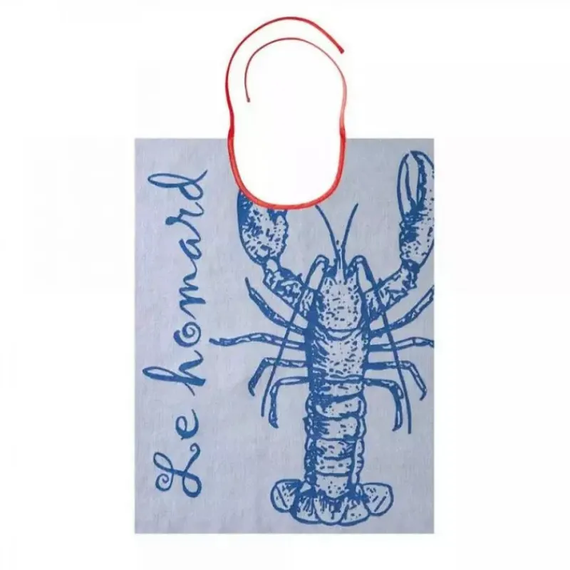 Torchons | Serviettes<Coucke Bavoir Homard Bleu,