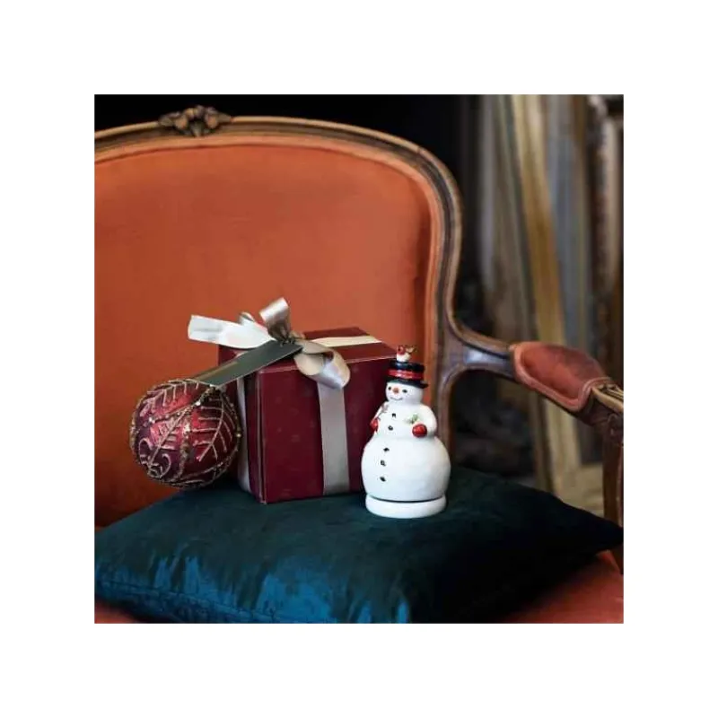 Objets Insolites<Villeroy & Boch Bonhomme de neige rotatif Nostalgic Melody,