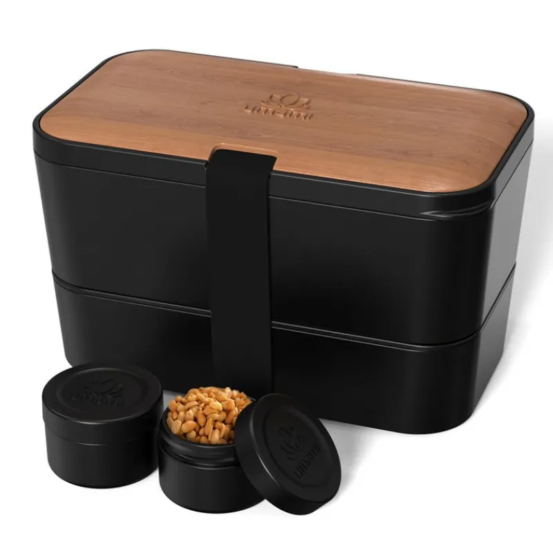 Boîtes Repas Et Accessoires<Umami Boîte Bento Modulable 1.5 L Noir & Cerisier,