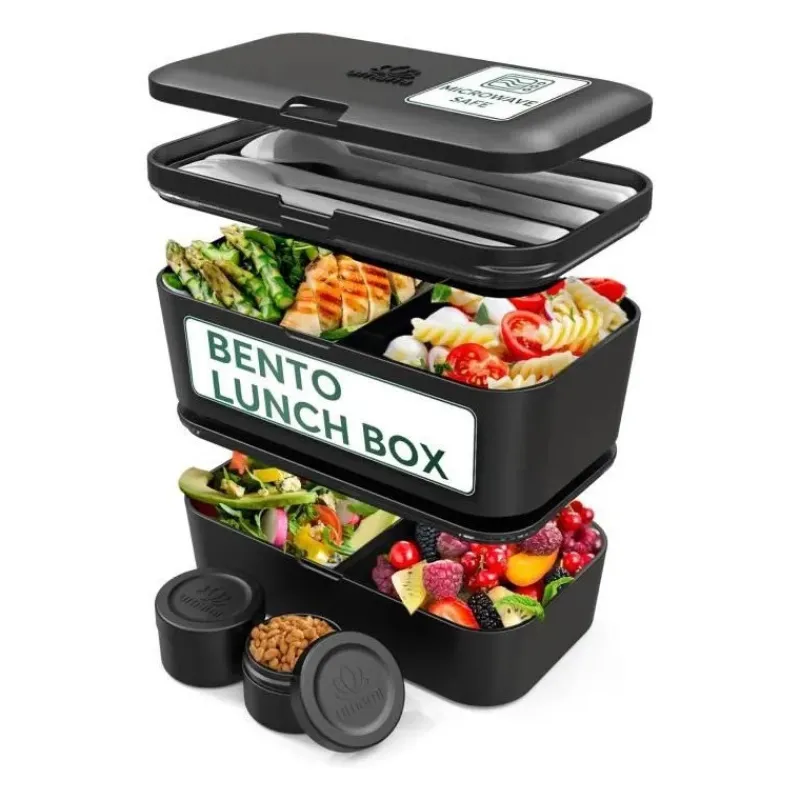 Boîtes Repas Et Accessoires<Umami Boîte Bento Modulable 1.5 L Noir & Cerisier,