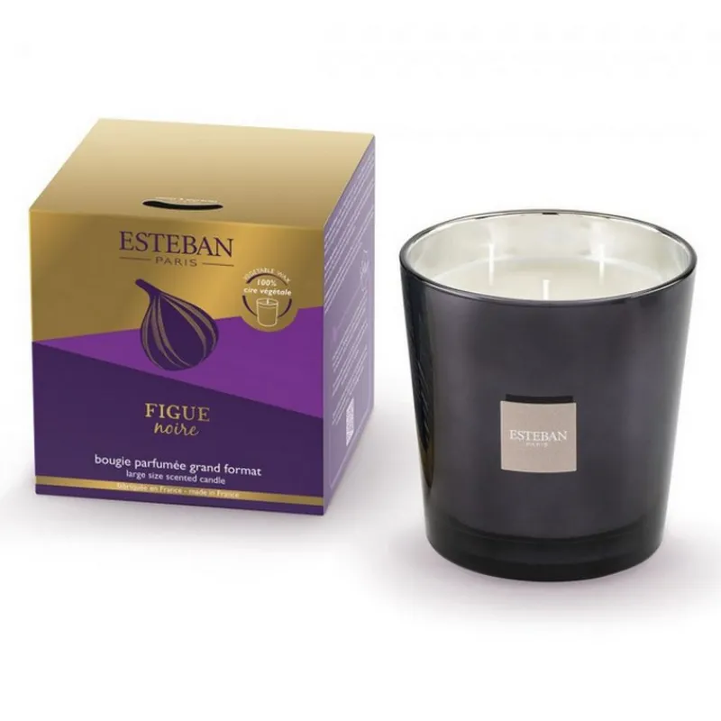 Bougies Parfumées | Bougies Décoratives<ESTEBAN Bougie parfumée 450 gr Figue Noire,