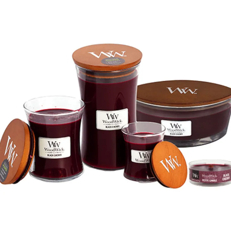 Parfums D'Intérieur | Bougies Parfumées<Woodwick Bougie parfumée Black cherry,