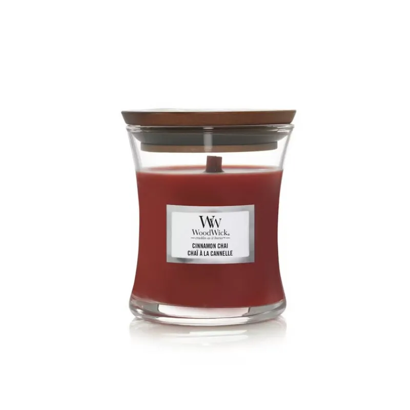 Bougies Parfumées<Woodwick Bougie parfumée Chaï à la cannelle,