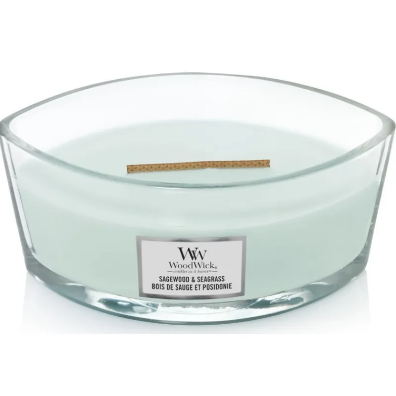 Bougies Parfumées<Woodwick Bougie parfumée Ellipse Bois de Sauge,