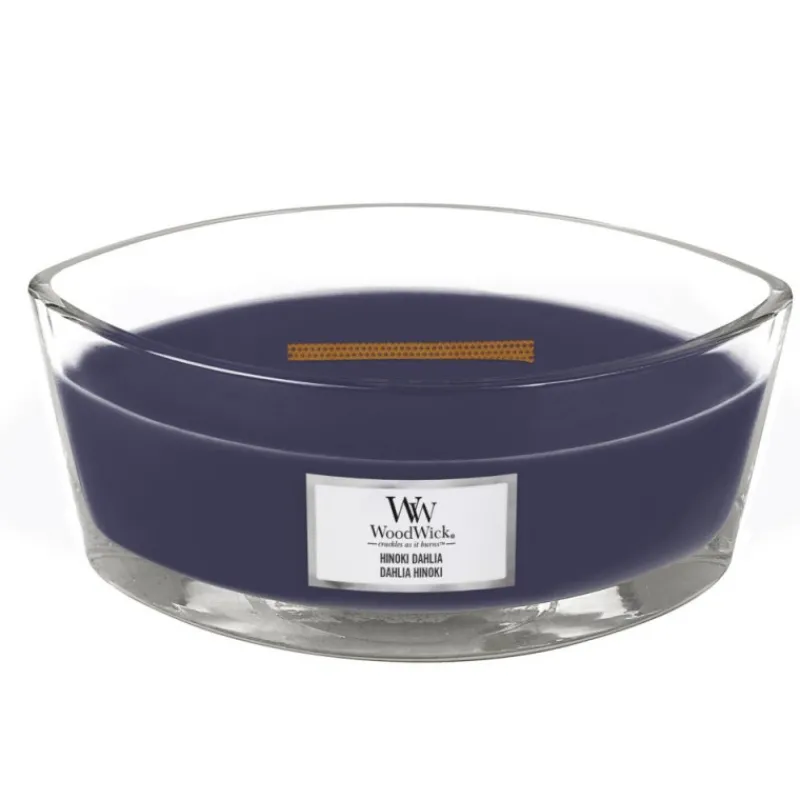 Bougies Parfumées<Woodwick Bougie parfumée Ellipse Dahlia Hinoki,