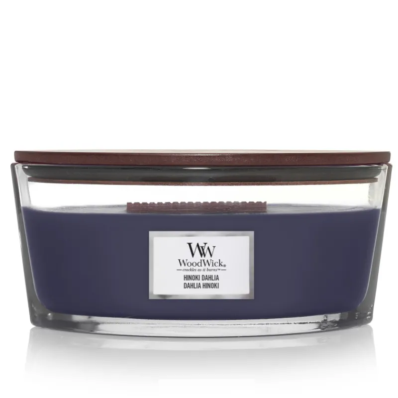 Bougies Parfumées<Woodwick Bougie parfumée Ellipse Dahlia Hinoki,