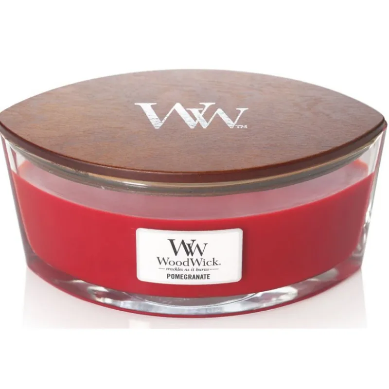 Bougies Parfumées<Woodwick Bougie parfumée Ellipse Grenade,