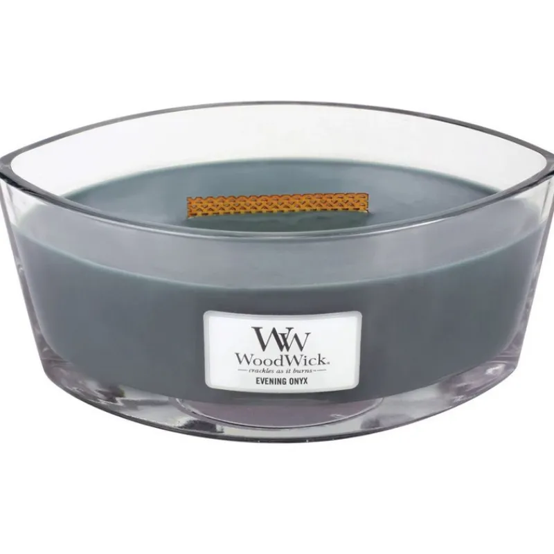 Bougies Parfumées | Bougies Décoratives<Woodwick Bougie parfumée Ellipse Nuit d'Onyx,