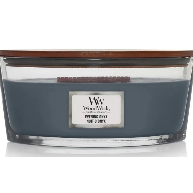 Bougies Parfumées | Bougies Décoratives<Woodwick Bougie parfumée Ellipse Nuit d'Onyx,