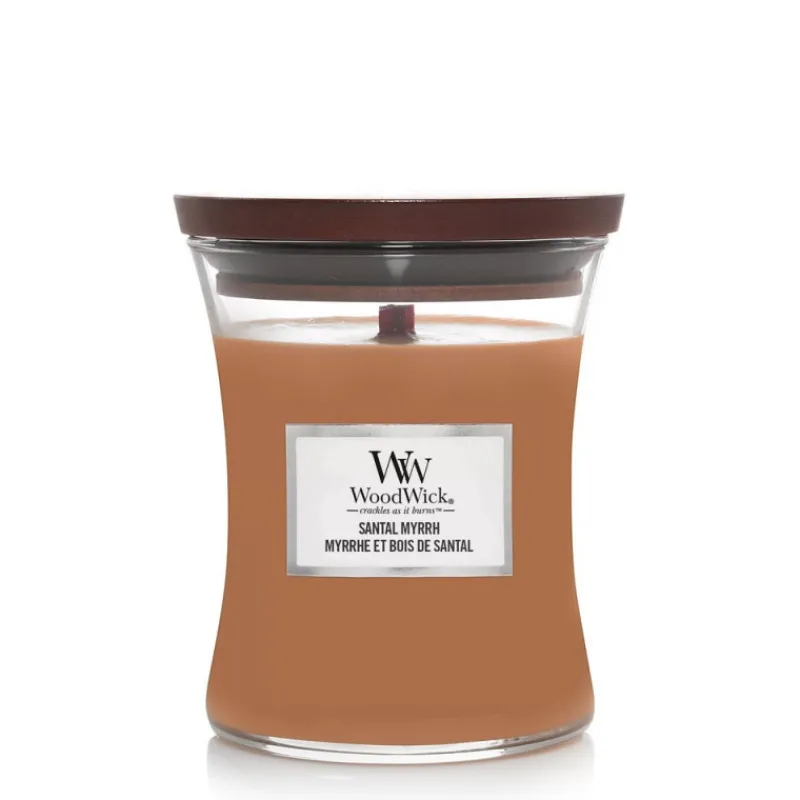 Bougies Parfumées<Woodwick Bougie parfumée Myrrhe et bois de santal,