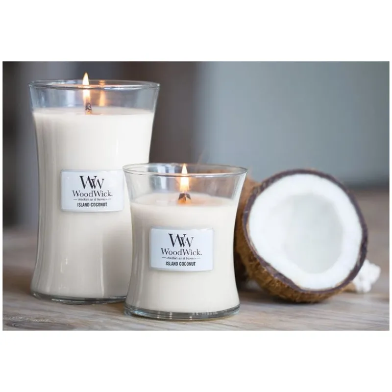 Parfums D'Intérieur | Bougies Parfumées<Woodwick Bougie parfumée Noix de coco des iles,