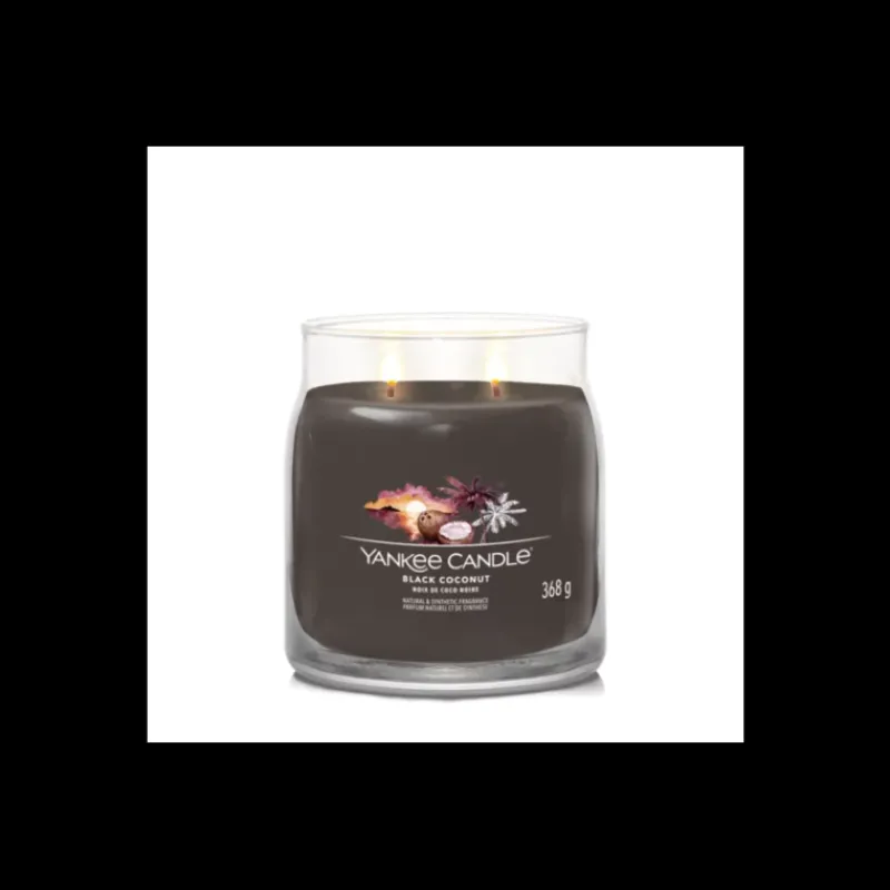 Bougies Parfumées<Yankee Candle Bougie Parfumée Noix de Coco Noire,