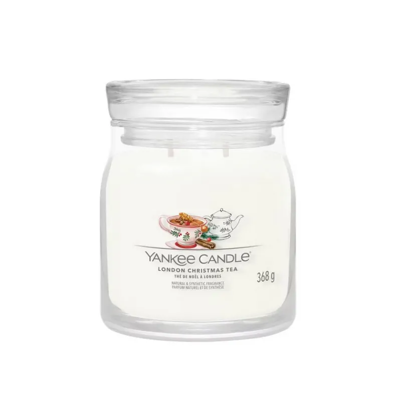 Bougies Parfumées<Yankee Candle Bougie parfumée Thé de Noël à Londres,