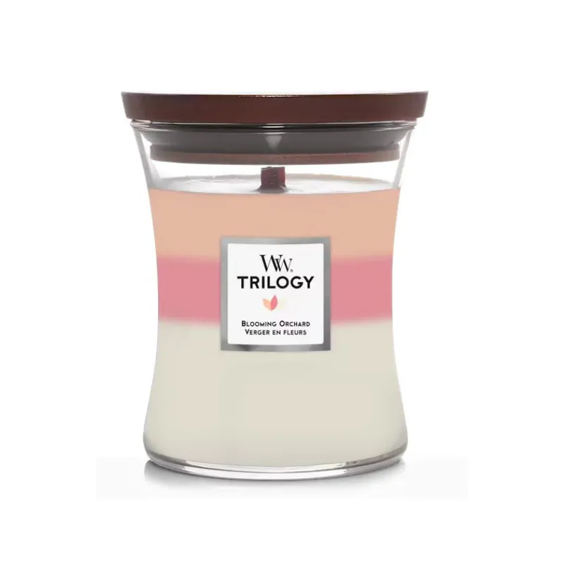 Bougies Parfumées<Woodwick Bougie parfumée Trilogy Verger en Fleurs,