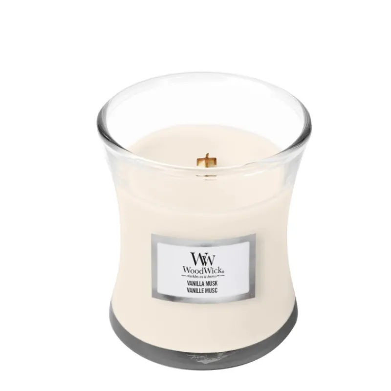 Bougies Parfumées<Woodwick Bougie parfumée Vanille Musc,