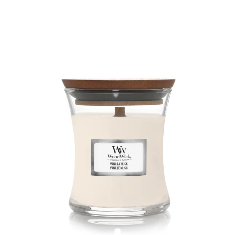 Bougies Parfumées<Woodwick Bougie parfumée Vanille Musc,