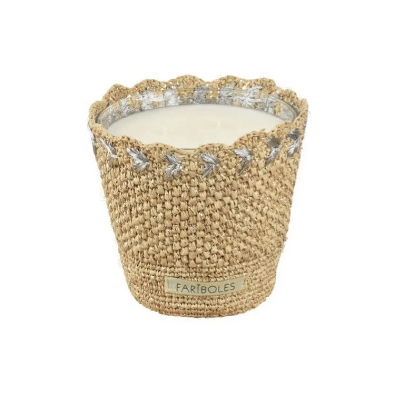 Bougies Parfumées | Bougies Décoratives<Fariboles Bougie Raffia Ambre Shaman 400G,