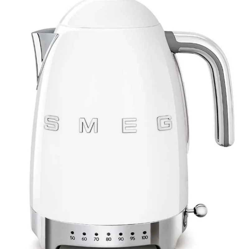 Bouilloires Électriques<SMEG Bouilloire réglable années 50 Blanc,