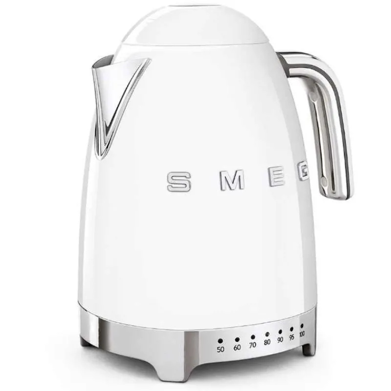 Bouilloires Électriques<SMEG Bouilloire réglable années 50 Blanc,