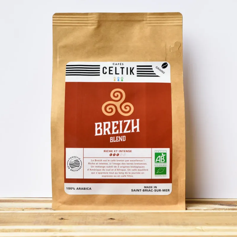 Les Cafés<Cafés Celtik Café Bio Breizh Blend,