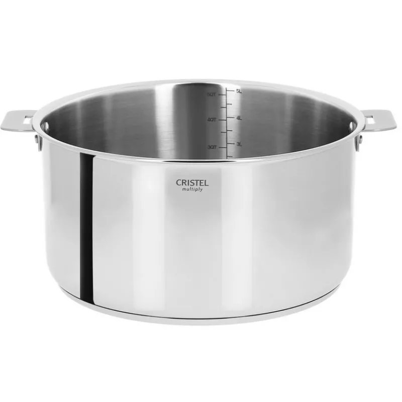 Amovible<CRISTEL Casserole 18cm induction amovible Casteline,