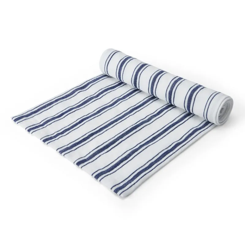 Chemins De Table<Mikasa Chemin de table Navy Stripe,