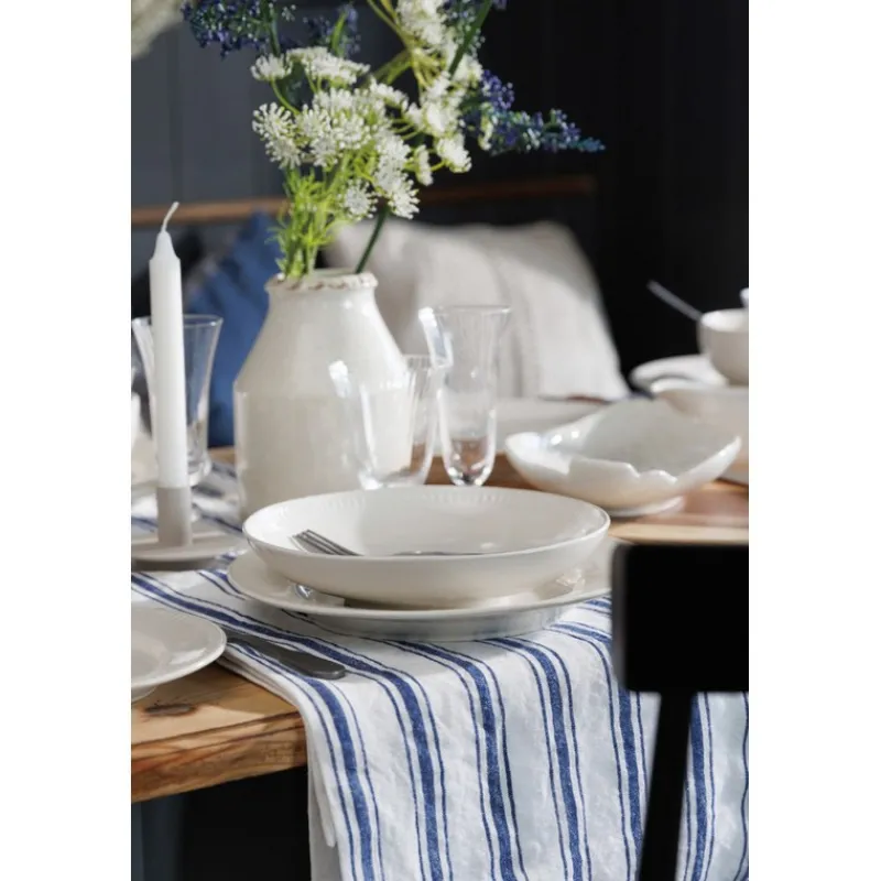 Chemins De Table<Mikasa Chemin de table Navy Stripe,