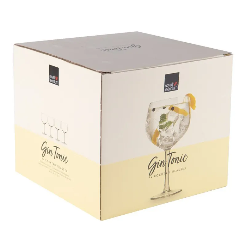 Verres Apéritif | Verres À Cocktail<Royal Leerdam Coffret 4 verres à Gin 65 cl,