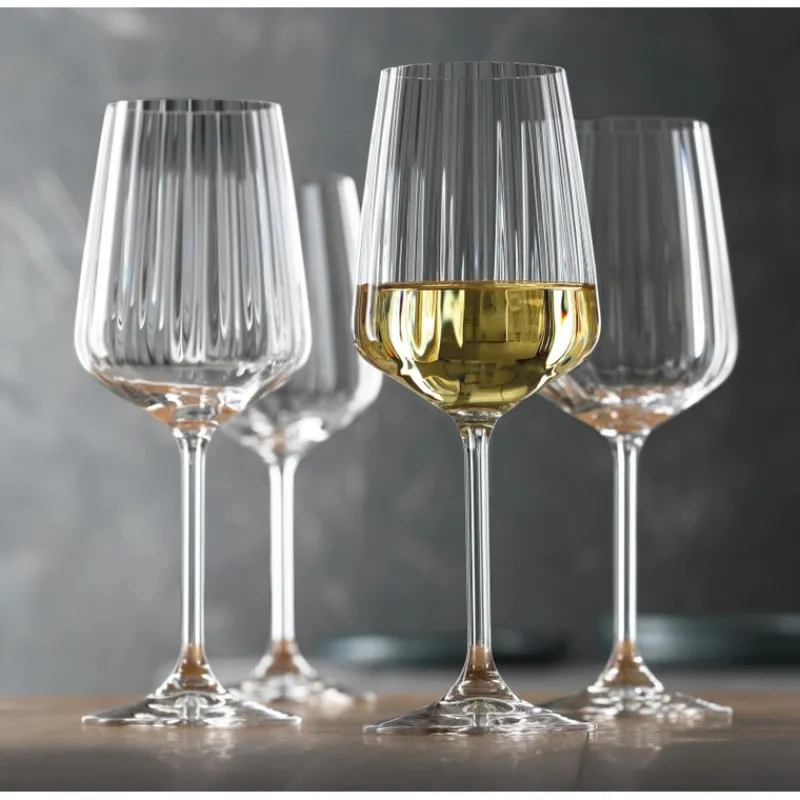 Verres À Vin<SPIEGELAU Coffret 4 verres à vin blanc Lifestyle,