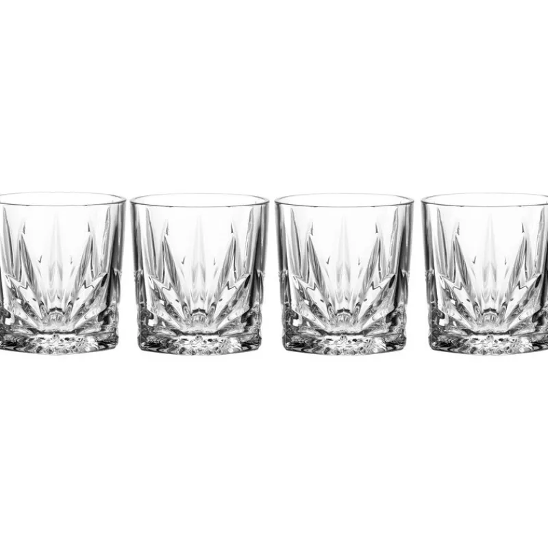 Verres Whisky Et Porto | Verres Apéritif<LEONARDO Coffret de 4 verres à whisky 33cl Capri, Léonardo