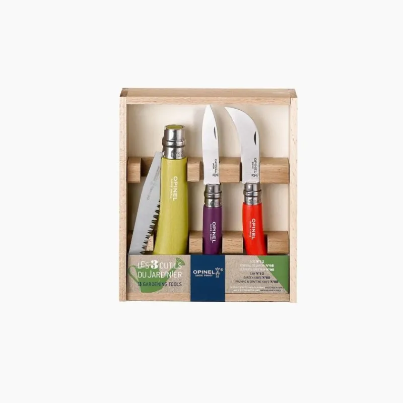 Ustensiles Pour Le Pique-Nique | Couteaux Professionnels<OPINEL Coffret du Jardinier couleur,