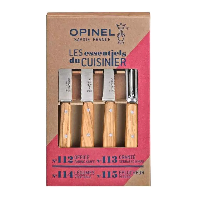 Couteaux Professionnels<OPINEL Coffret les essentiels Olivier,