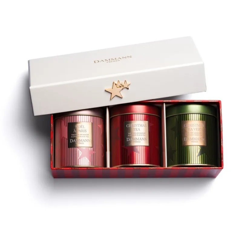 Les Thés Et Tisanes<DAMMANN FRERES Coffret Parfums de Noël, Dammann Frères