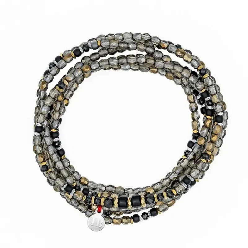 Les Bijoux<Têtes Blondes Collier et Bracelet 6 tours New Vir Quantic,