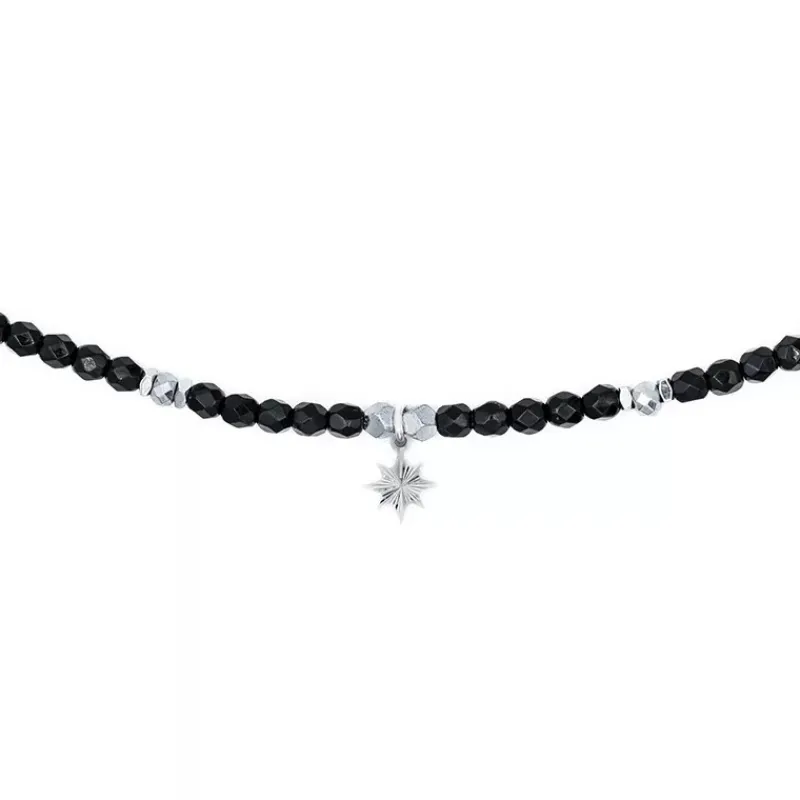 Les Bijoux<Têtes Blondes Collier et Bracelet 3 tours Starlight Silver Noir,