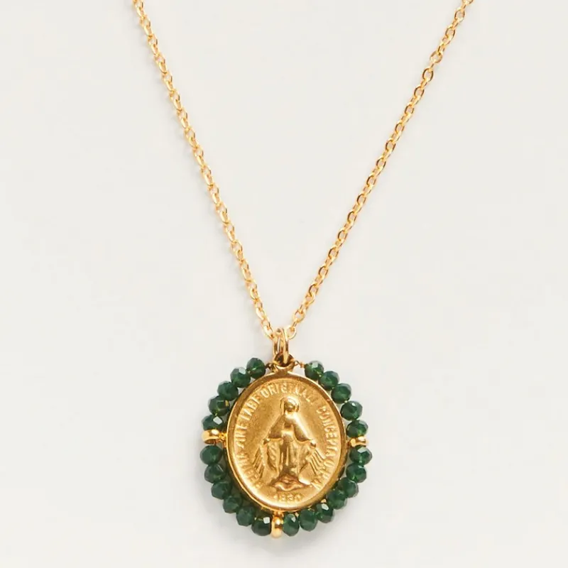 Les Bijoux<Palas Collier Santa Maria Forest Green,