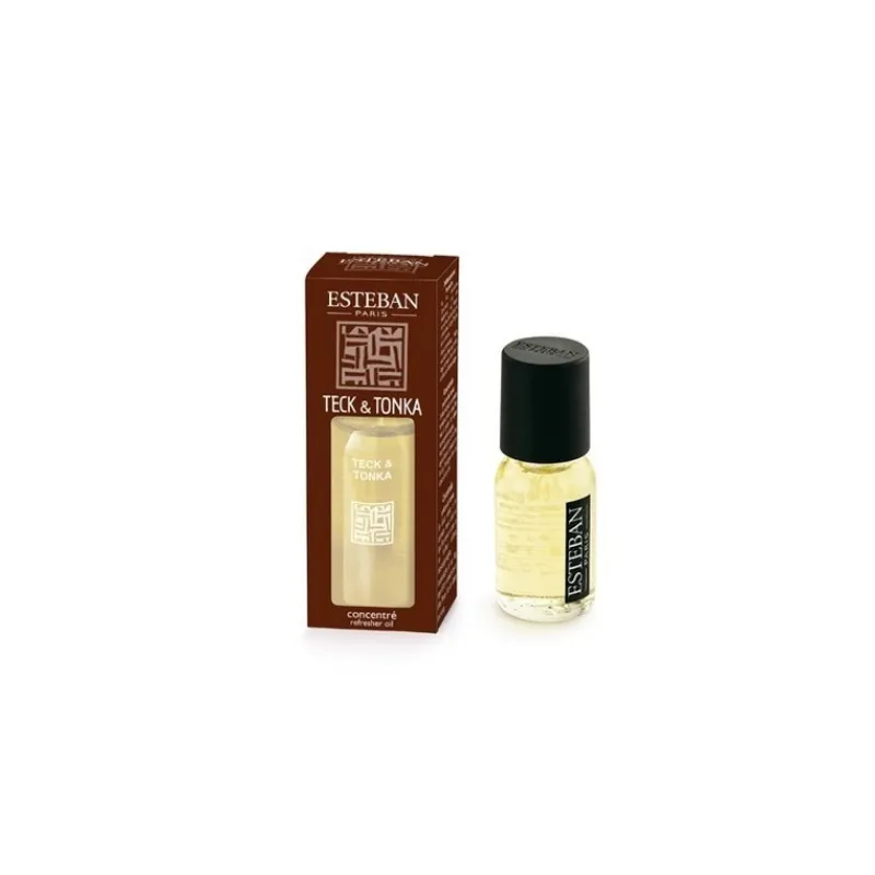 Parfums D'Intérieur<ESTEBAN Concentré de parfum Teck & Tonka,