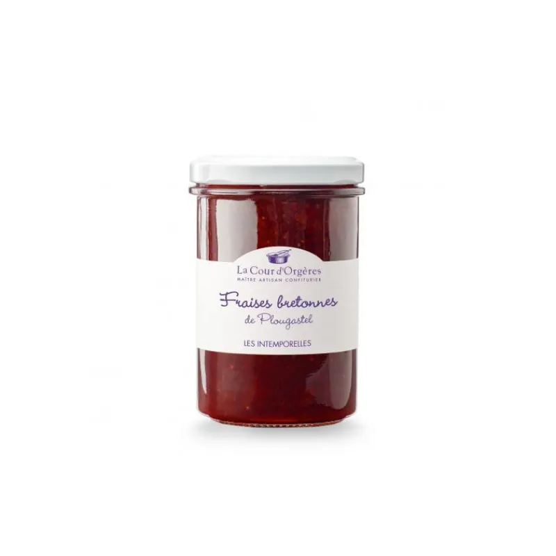 Les Tartinables<La Cour d'Orgères Confiture de Fraises Bretonnes,