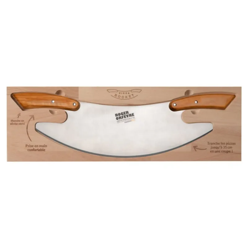Couteaux Professionnels<Roger Orfèvre Coupe pizza Rocket,