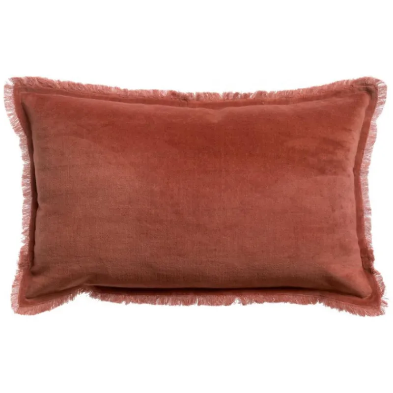 Coussins Et Rideaux<VIVARAISE Coussin uni Fara Sienne,