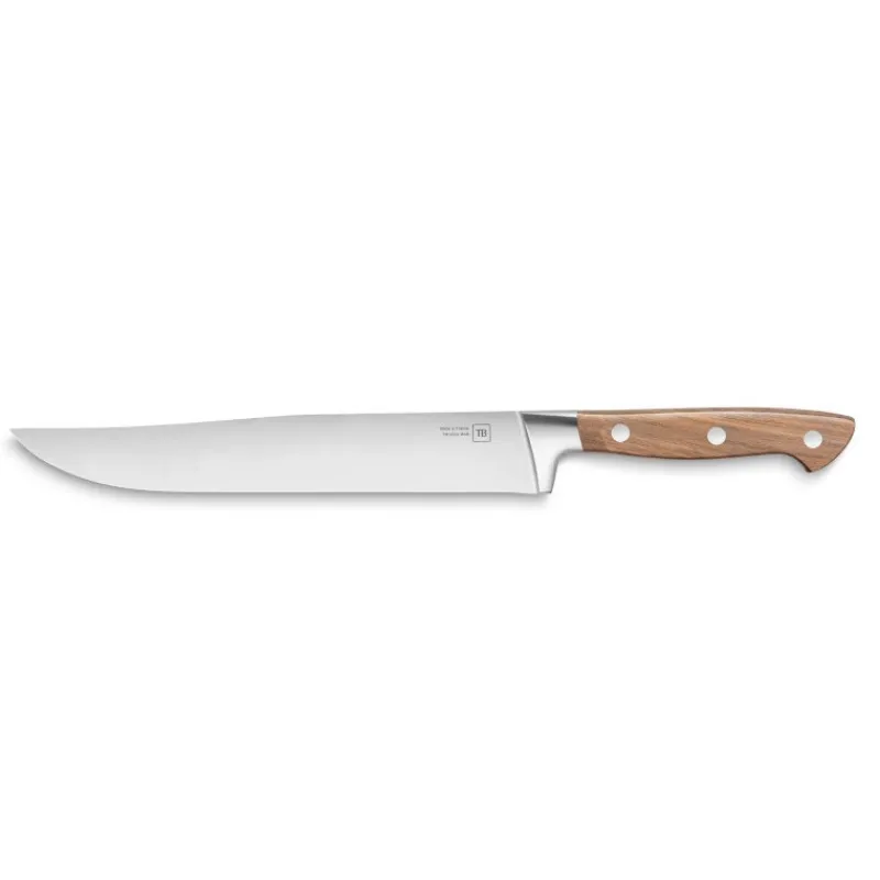 Couteaux Professionnels<TB Groupe - Tarrerias-Bonjean Couteau de boucher 21 cm Georges manche noyer, TB Groupe