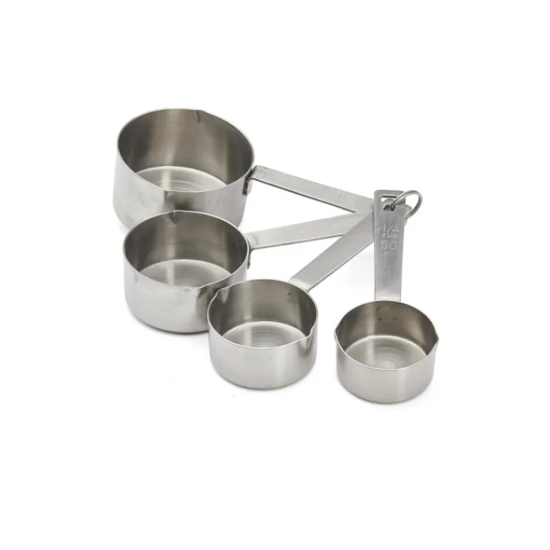 Verres Mesureurs<DE BUYER 4 cuillères mesures inox,