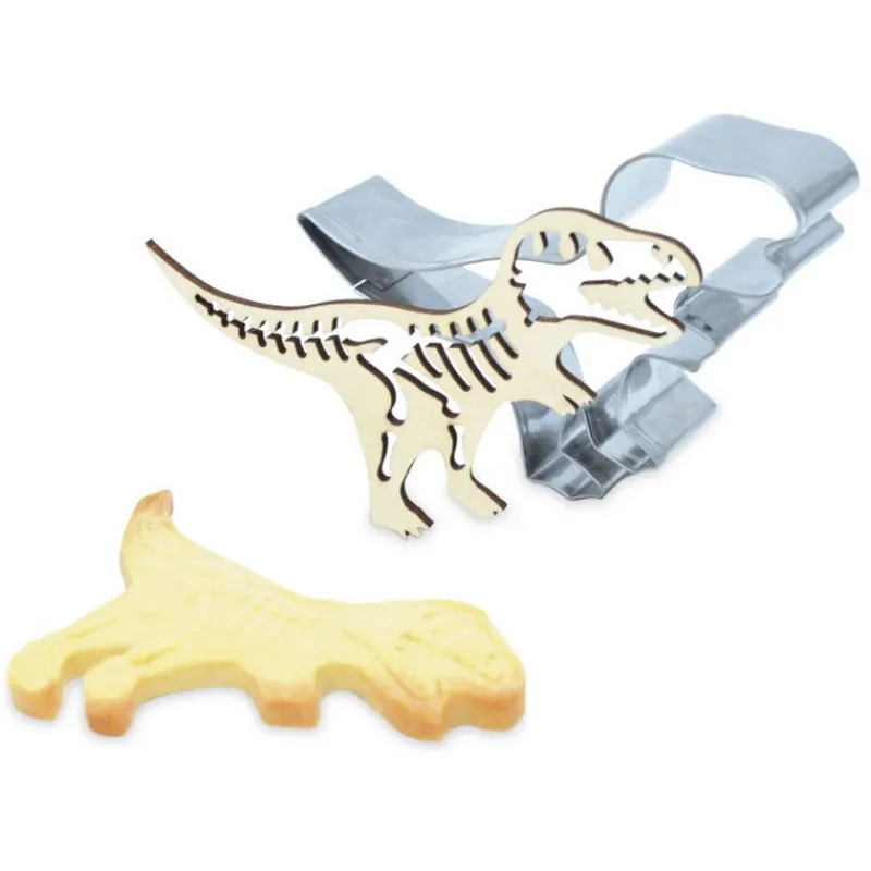 Emporte-Pièce<ScrapCooking Découpoir + embosseur bois Dinosaure,